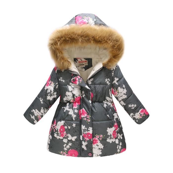 Manteau D'Hiver Épais Et Chaud Pour Bébé Et Enfant - Veste Coupe-Vent Extérieure Pour Adolescents
