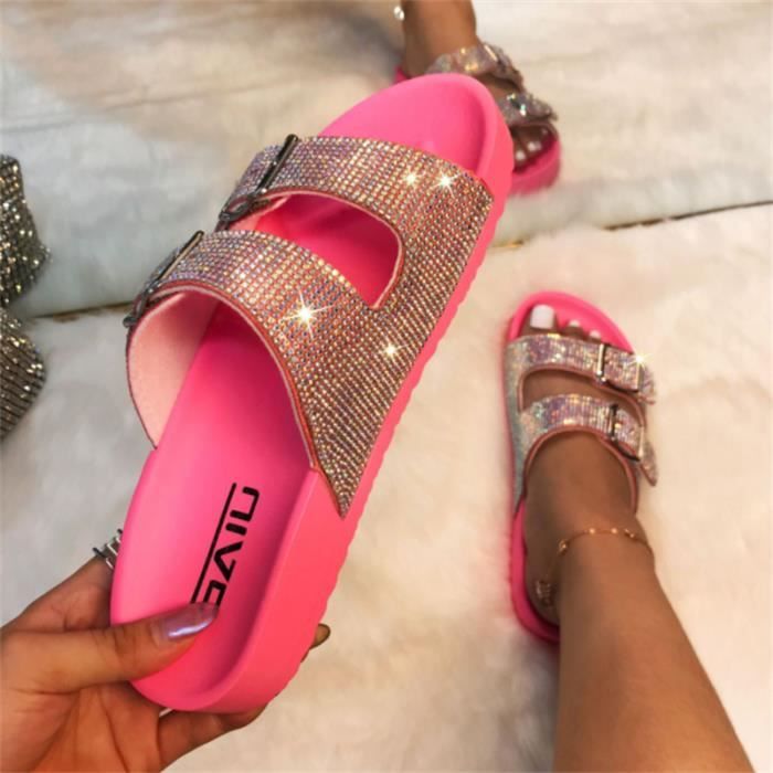 Sandale avec strass deals