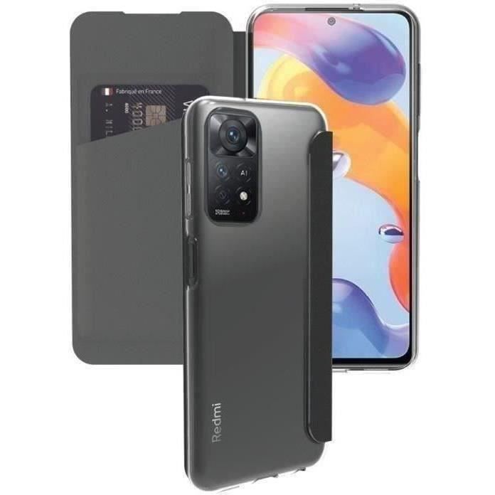 MUVIT FOR FRANCE FOLIO CASE TRANSPARENT XIAOMI REDMI NOTE 11 PRO 4G/5G