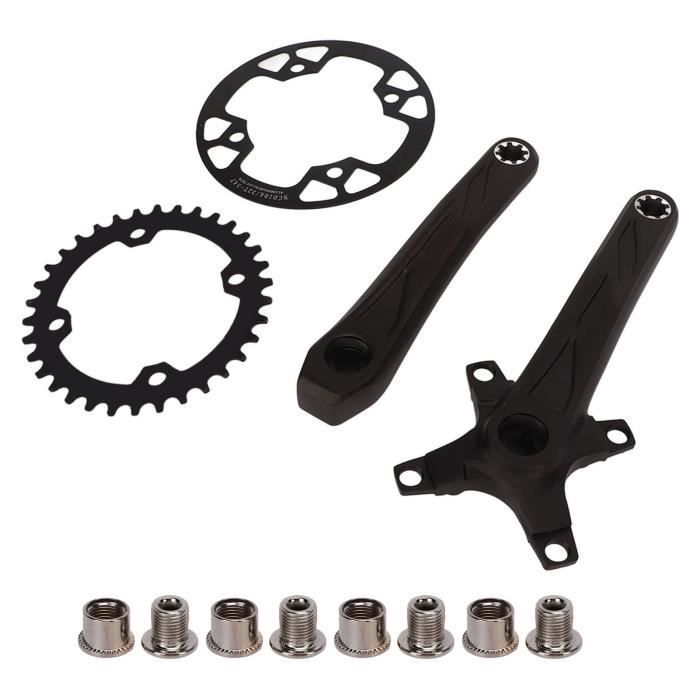 Pédalier de vélo de route 170 mm carrée, bras de manivelle