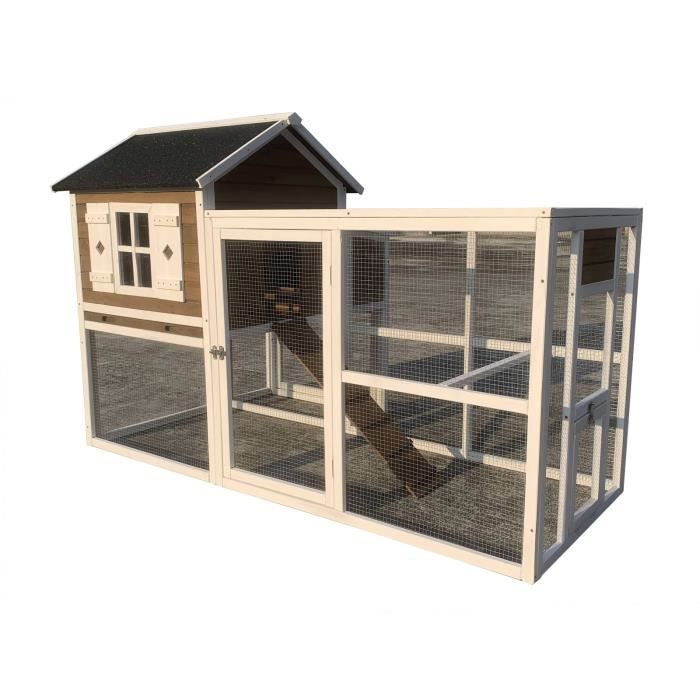 Comparer les prix de Poulailler Brahma 6 À 8 Poules Bois Fsc