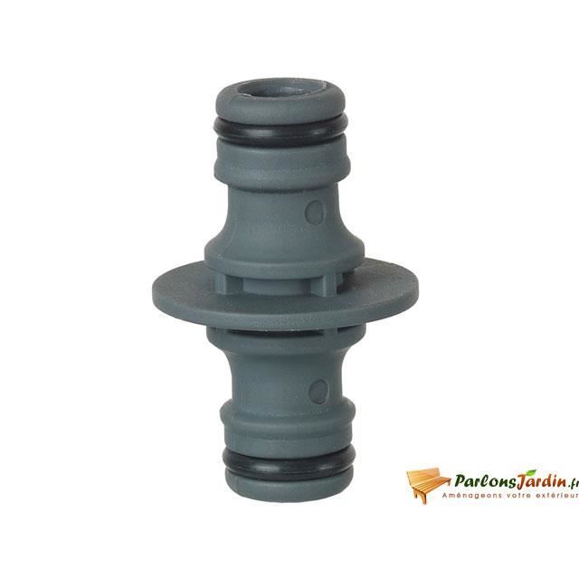 Raccord tuyaux double mâle PVC Ribiland - vue 2
