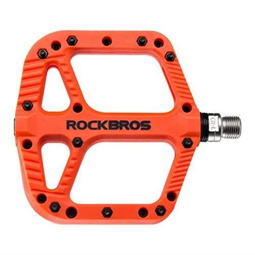 Pedale plate vtt orange deals