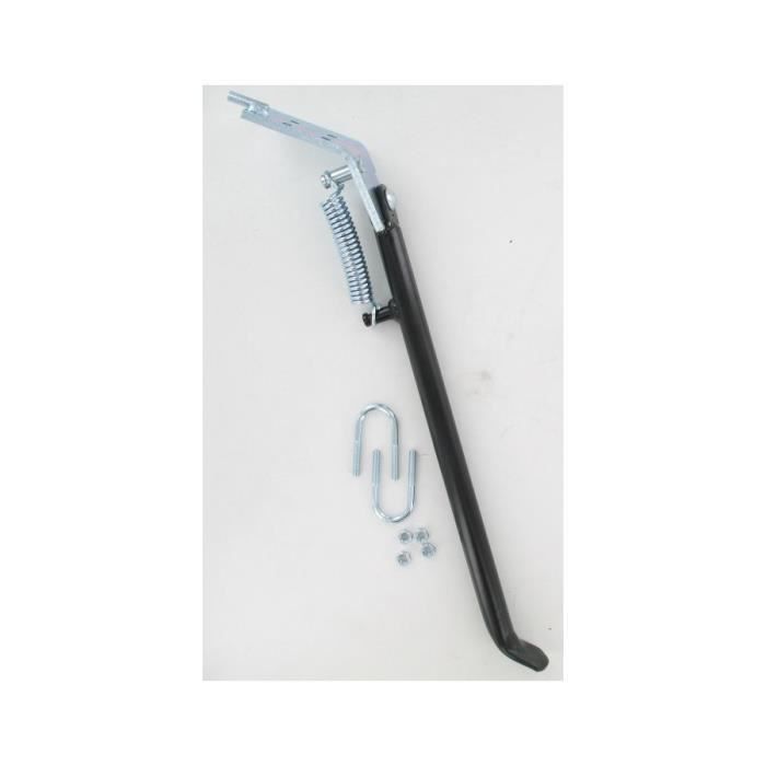 350mm -SELECTION P2R BEQUILLE 50 A BOITE LATERALE ADAPTABLE DERBI 50 SENDA R 2000 NOIR