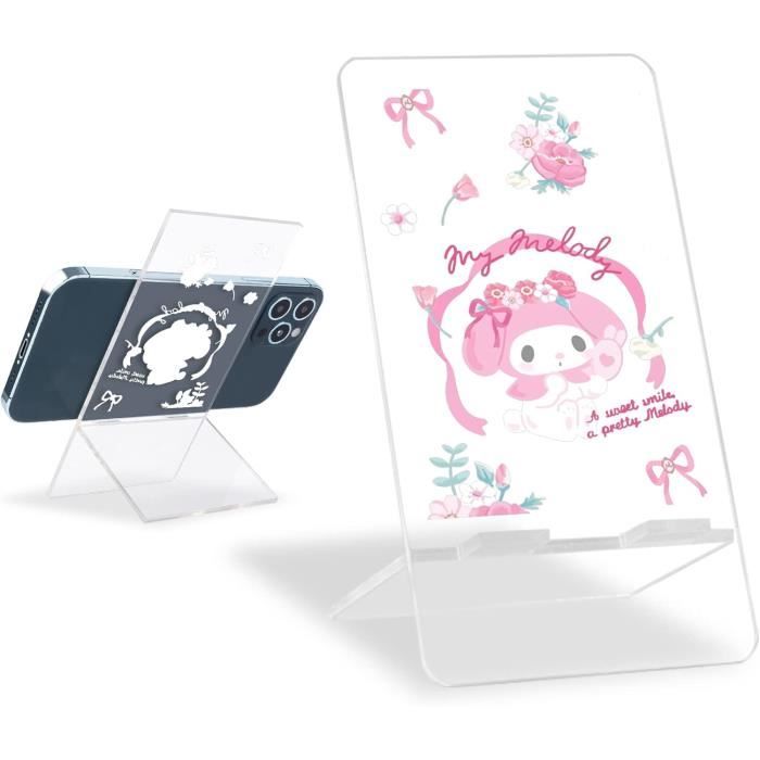 Lot De 5 Supports Acrylique Inclinables Pour Smartphone - Transparents, Résistants Et élégants Pour Vitrine Ou Bureau - 5