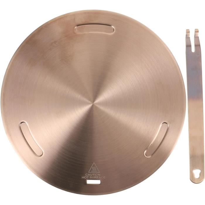 Plaque D'adaptation Pour Induction - 24 Cm - Compatible Gaz, électricité, Induction - Pour Moka, Petites Casseroles - Pliable - 4