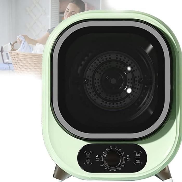 Sèche-linge Portable Uten 600W – Mini Séchoir à Pompe à Chaleur, Minuterie 30-300 Min, Léger (0,98 Kg), Pour Voyage, Appartement, Hôtel
