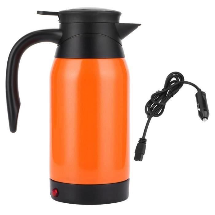 Bouilloire électrique 12V Pour Voiture Acier Inoxydable 0.4L