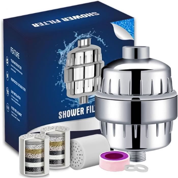 Filtre De Douche À 20 Étapes Avec 2 Cartouches Filtrantes De Rechange — free download