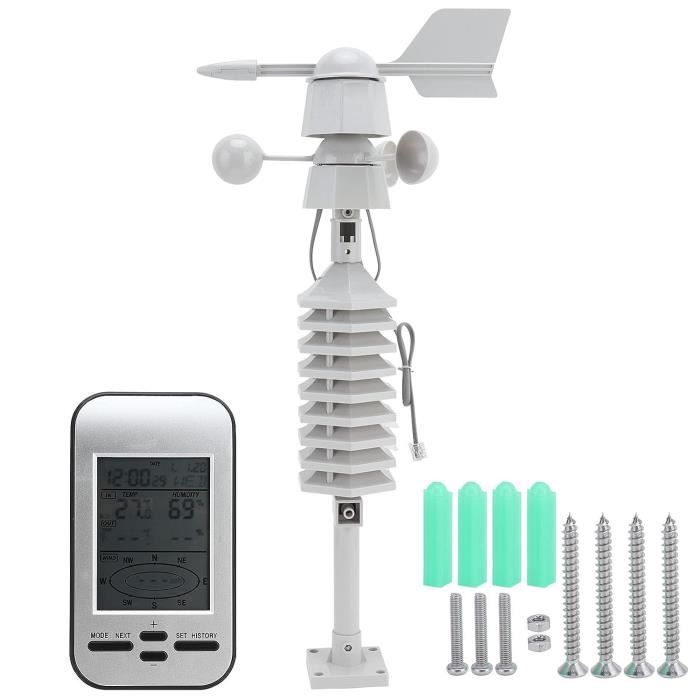 Capteur Sans Fil Feegow Température/Humidité Extérieur - Pour Station Météo 3378