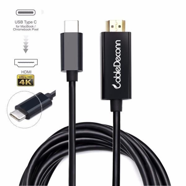 Cavo Adattatore USB Type-C 3.1 OTG – Per Samsung E Altri, Intrecciato, Bianco, 16.5cm