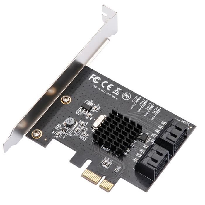 Cart Contrôlur PCI X4 - 1 Port USB 3.2 Gn 2x2 20G Typ C Chipset Asm3242 High Et Low Profile 3760306794559