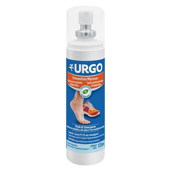 Spray Prévention Mycoses Pieds & Chaussures - URGO - Assainit et protège - 125ml