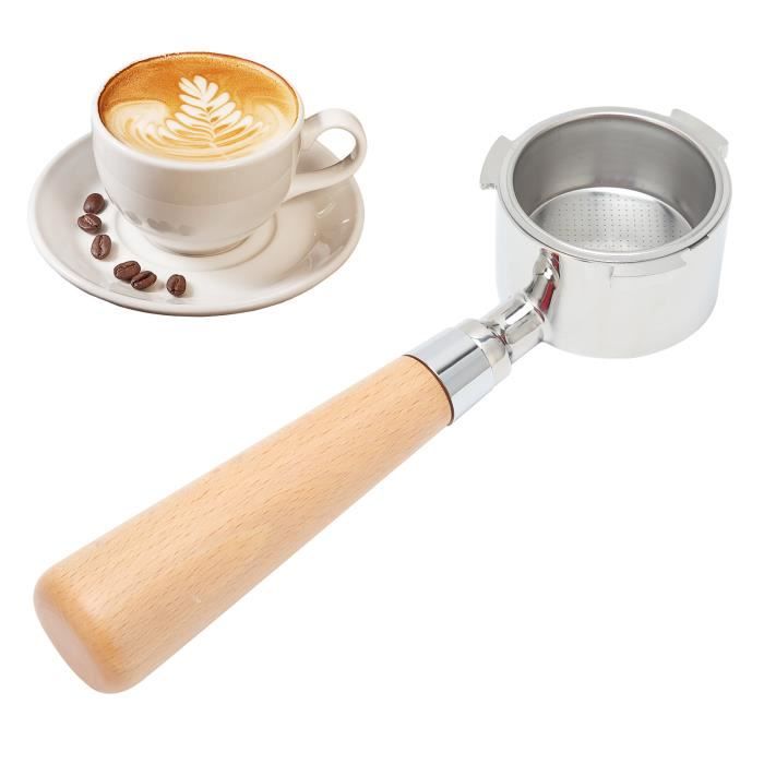 Bec Porte-filtre 54 Mm En Inox Pour Machine Expresso – Compatible, Sans Fond Ou Bec Verseur
