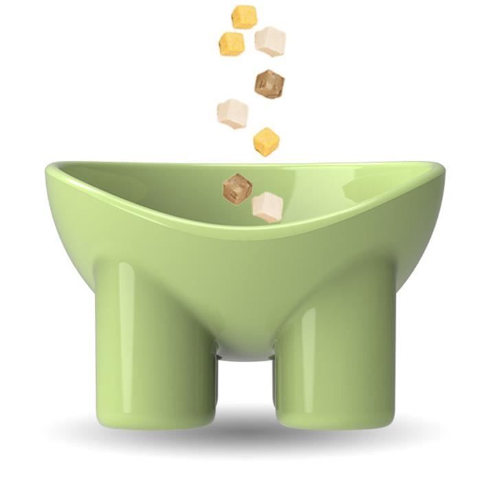 Comparer les prix de VGEBY Bol pour chat surélevé Gamelle Surélevée pour Chat, Bol D'alimentation en Plastique Résistant aux animalerie kit