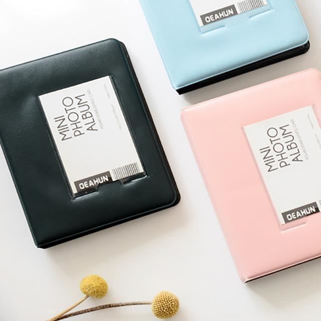 Album Foto 64 Tasche Per Fujifilm Instax Mini - Copertura Rigida Protettiva
