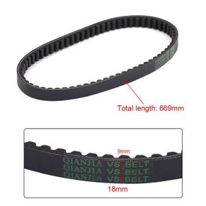 Renforcée Courroies trapézoïdales Fan Belt Courroies de transmission Honda SXR 50 MM