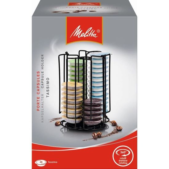 Melitta Porte Capsules Tassimo Noir Achat Vente Piece Petit