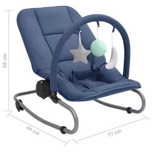 Transat B b en Acier avec Jouets ALIGHTUP Repose pied et
