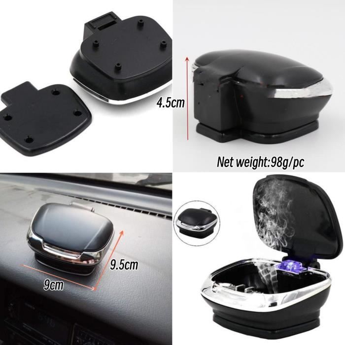 Cendrier Voiture,cendrier De Voiture Détachable à Nettoyage Facile Avec