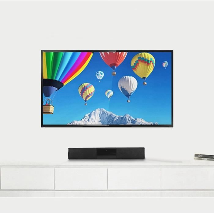 Barre De Son Enceinte Sans Fil Bluetooth V4.1 Double Haut-Parleurs