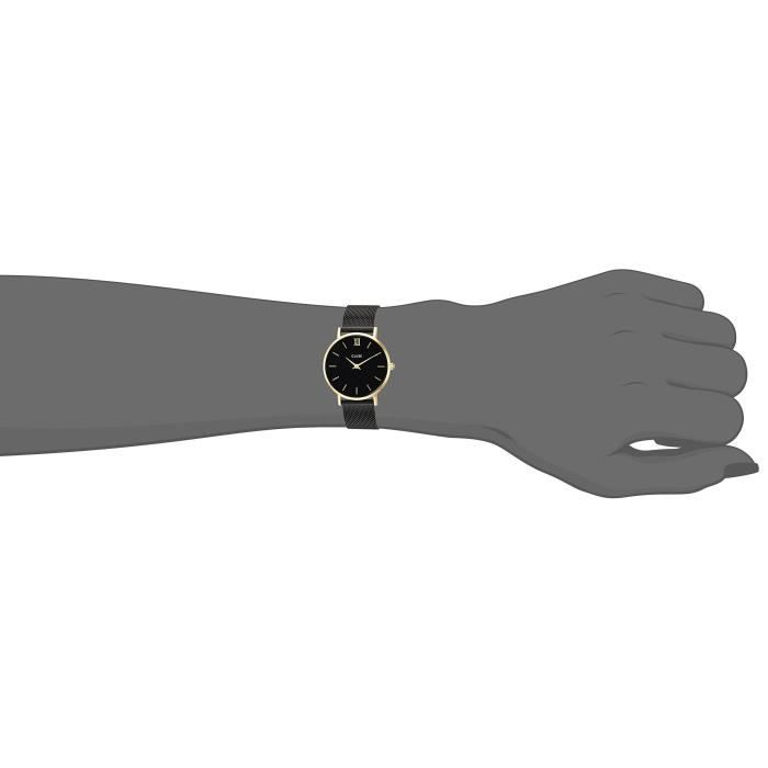 Cluse Montre Femme Analogique Quartz avec Bracelet en Acier