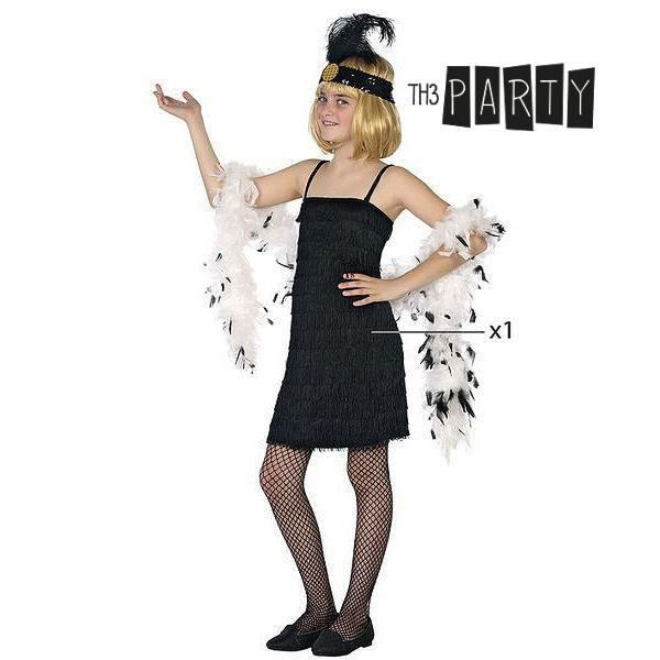 D guisement Charleston pour fillette Robe noire EUROWEB Taille