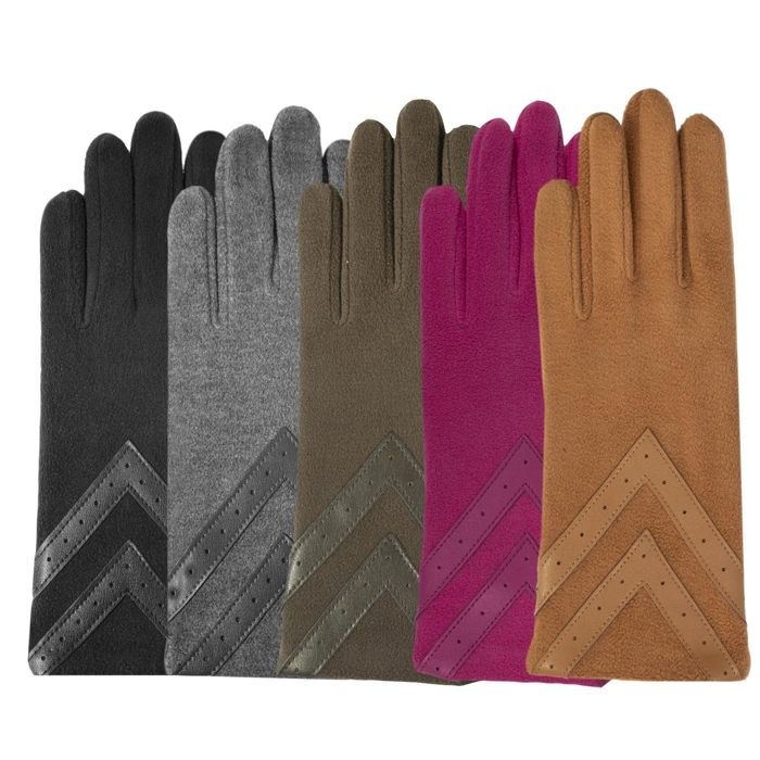 Isotoner Gants tactiles en polaire recycl e r sistant l eau
