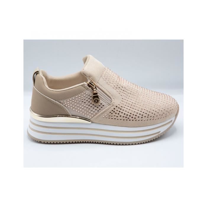 Baskets compensées femme shop confortables et 100 féminins
