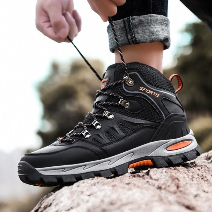 Chaussures De Randonnée Antidérapantes Pour Hommes Bottes En Plein Air