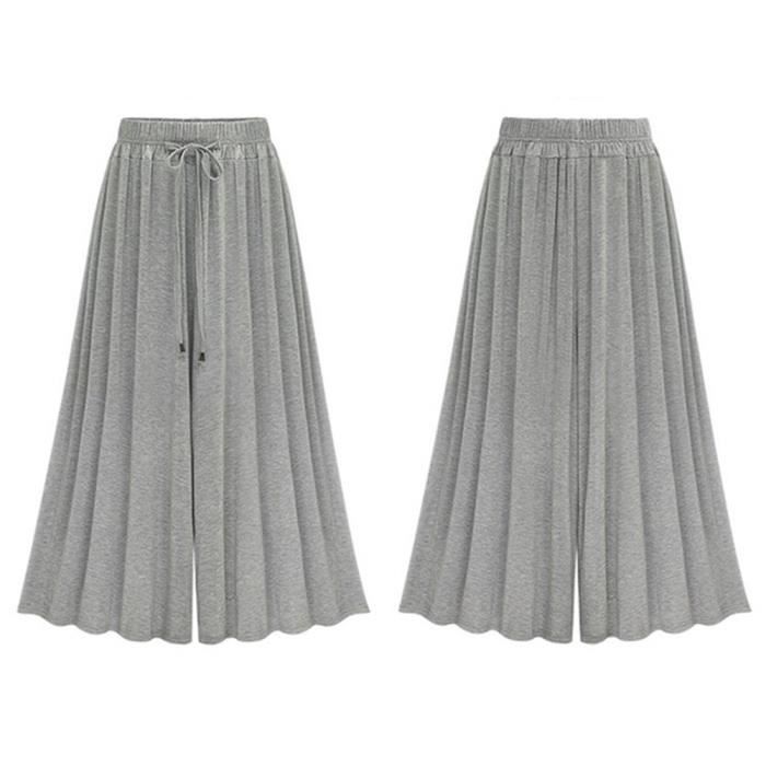 Pantalon jupe large clearance