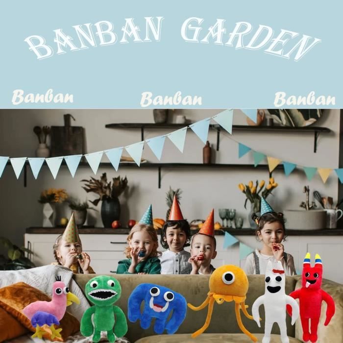 Jouets en peluche Garten of Banban pour enfants, jeu d'horreur