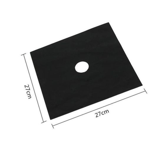 8 Plaques Protection Téflon EMAGEREN Pour Cuisinière Gaz - Anti-adhésif, Anti-corrosion