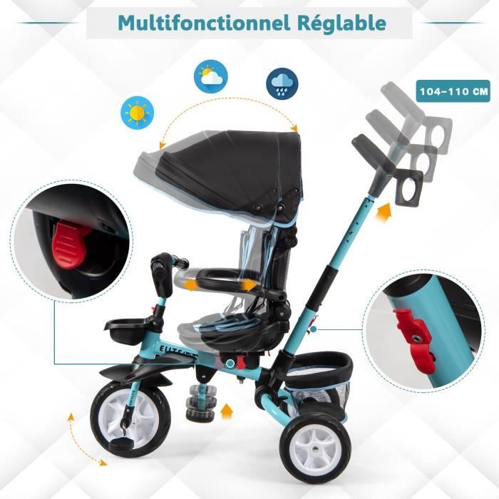 Velo Enfant 6-9 Ans Promo Tricycle U00e9volutif En Freebul By