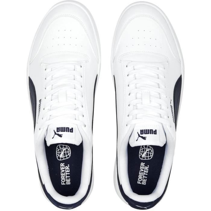 Baskets Puma Shuffle, Blanc, Homme Blanc Cdiscount Chaussures