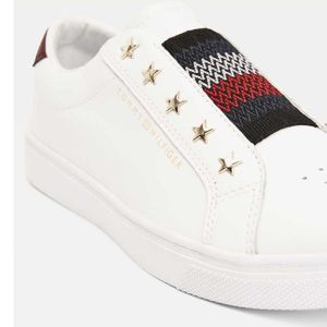 basket femme tommy hilfiger blanche