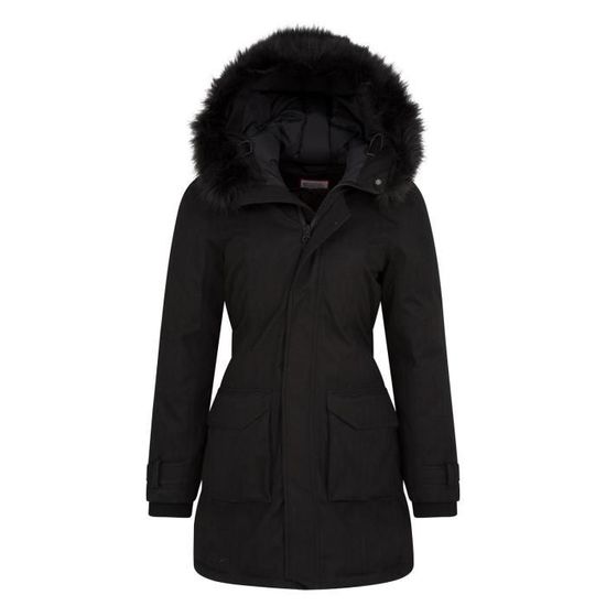 manteau femme hiver noir