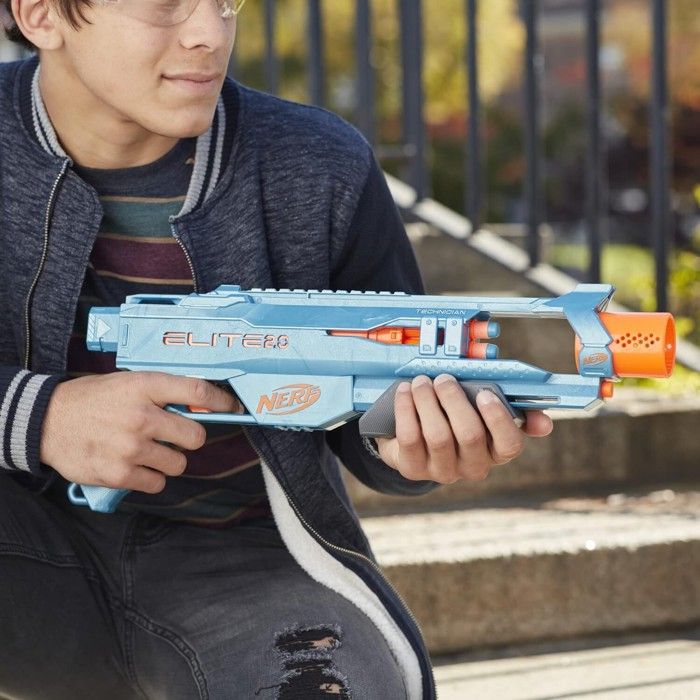 Nerf Elite Ace SD-1 – Pack De 10 Blasters + 20 Fléchettes – 2 Couleurs Pour équipes – Dès 8 Ans
