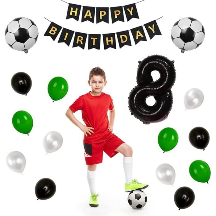 8 Ballons Foot - Décoration foot et anniversaire - Mistincelle