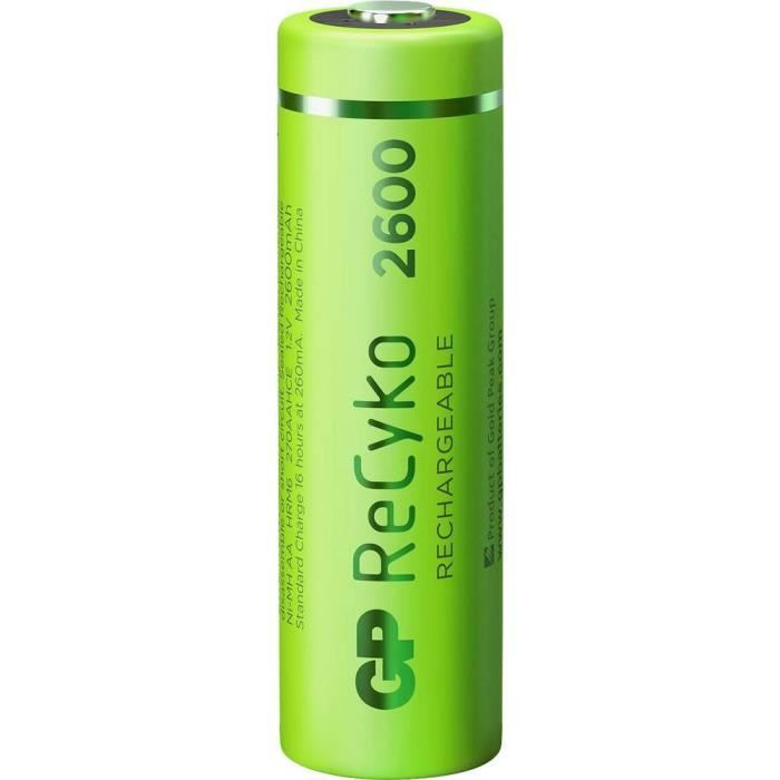 2 pc Pile rechargeable C GP RECYKO+ NiMH/1,2V/3000 mAh