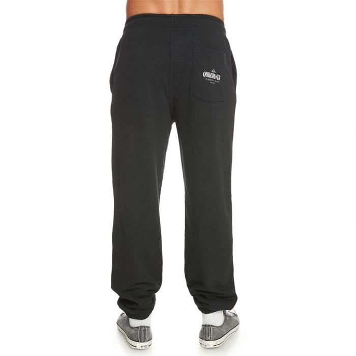 Quiksilver Graphic Pantalon de Jogging Homme Noir Black Cdiscount Pret a Porter