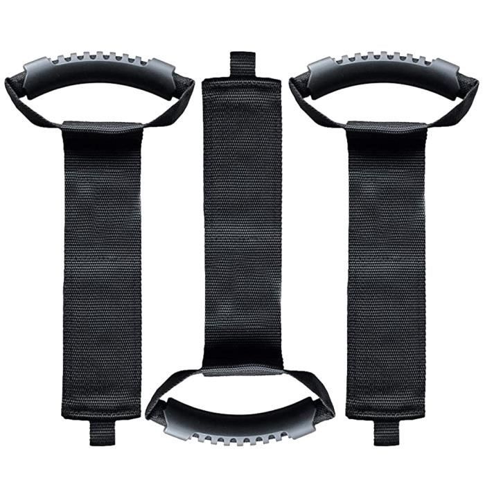 LEX support de tuyau de cble de rallonge 4 pièces sangles de rangement  robustes portables crochet de ceinture auto casier - Qqmora - Cdiscount Auto