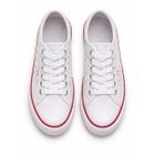 Primtex Baskets Femme Dentelle Brodée - Chaussures Basses Toile Légères Et Confortables