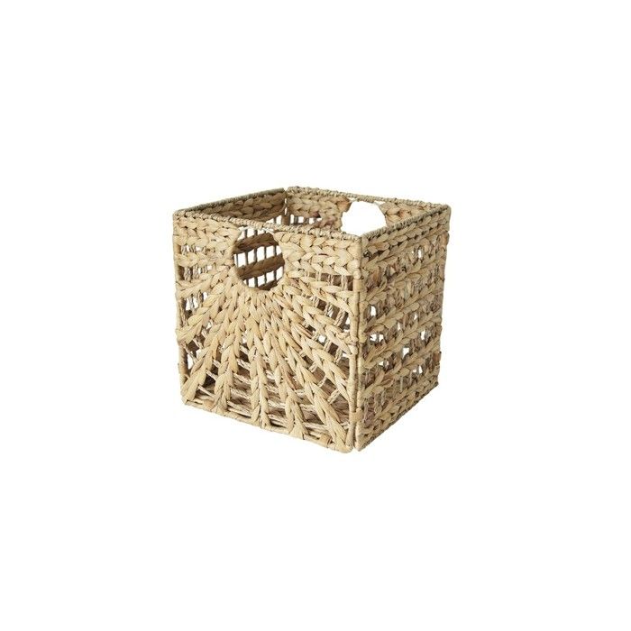 Panier De Rangement Tissé À La Main En Jonc De Mer - Grande Capacité
