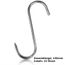 * paquet de 10 x bouchers de viande de conservation 150 mm BZP métal S Crochet 7C5 NEUF