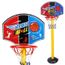HYZH 63-150 cm Portable Stable et hHauteur R/églable Panier De Basket pour Enfants