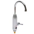 Robinet chauffe-eau instantané 3000W Chauffe-eau du robinet rotatif à 360° IPX4-0