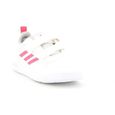 Chaussures de sport filles Adidas Tensaur C Blanc - Scratch - Synthétique-0