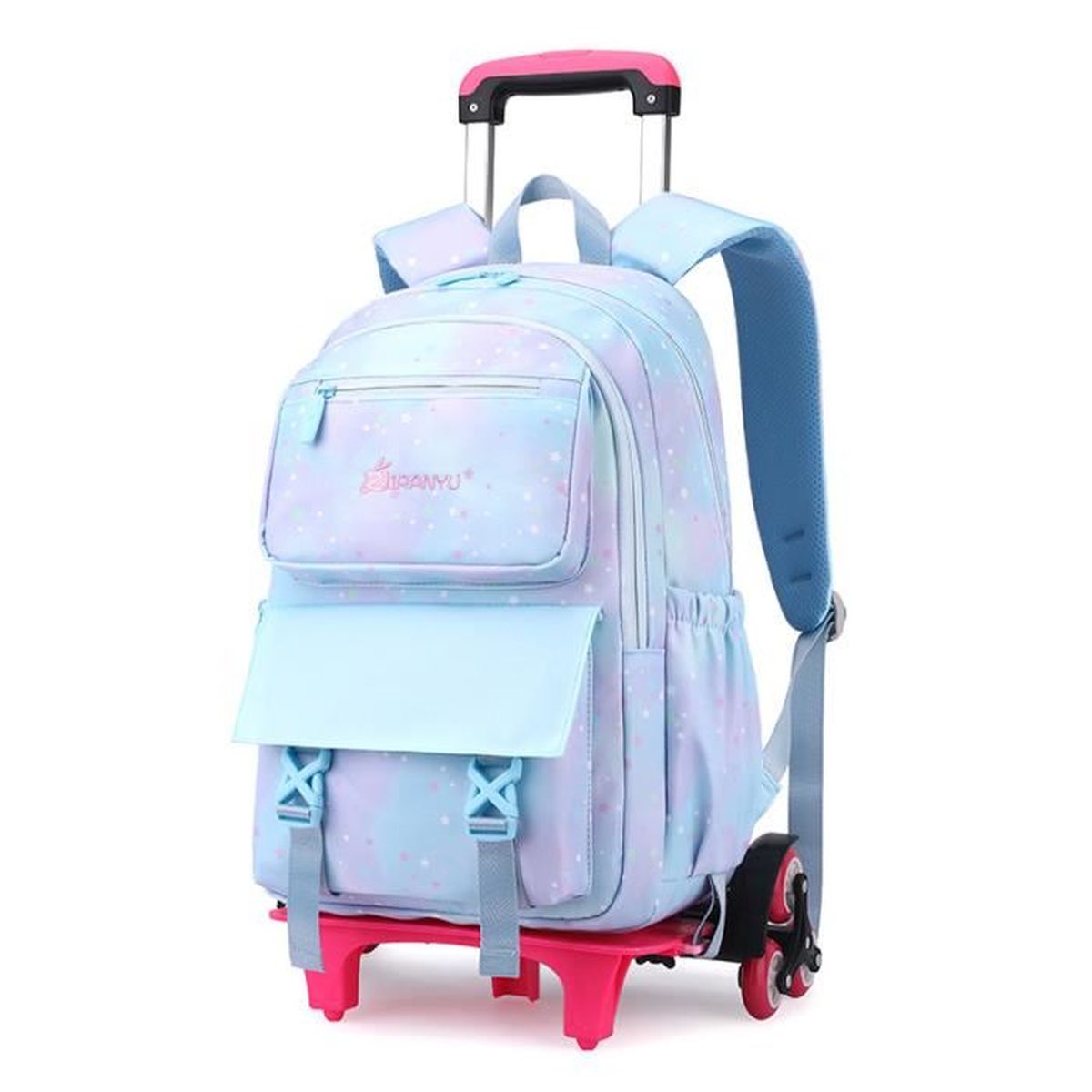 Cartable a Roulette Fille, Sac ?� Roulettes Enfant Primaire, Cartable ?� Roulettes Scolaires 