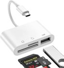 1001 PILES BATTERIES Lecteur de Carte SD, Lecteur de Carte Micro SD USB C, Adaptateur Lecteur de Carte Mémoire SD USB C vers USB 3.0, Compatible avec